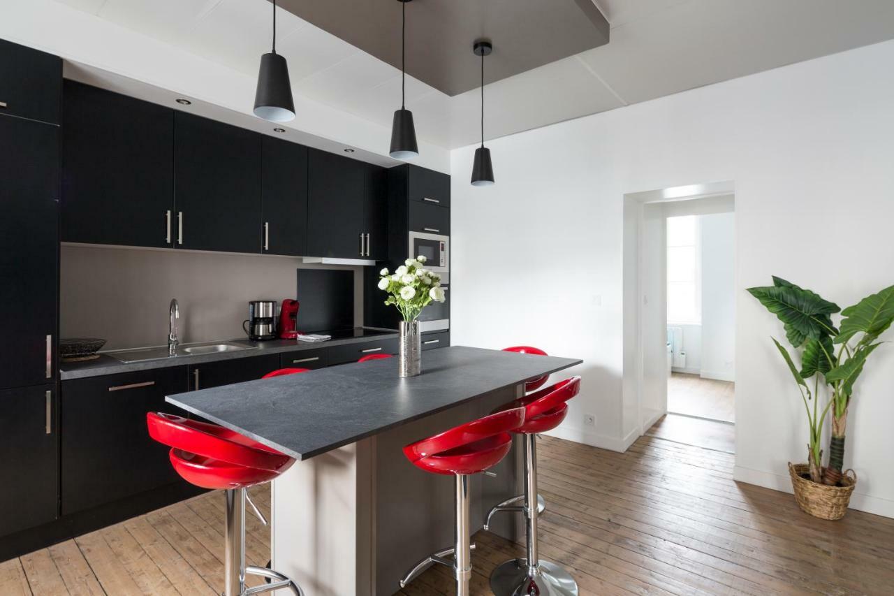 Zen Et Design, Proche Cite Corsaire Apartment Saint-Malo Luaran gambar